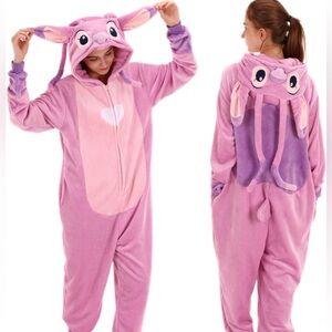 Pink and Purple Animal Onesie